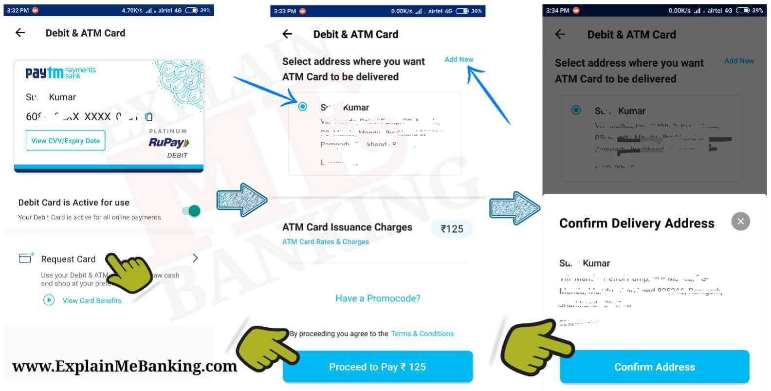 Paytm ATM Card Apply Online