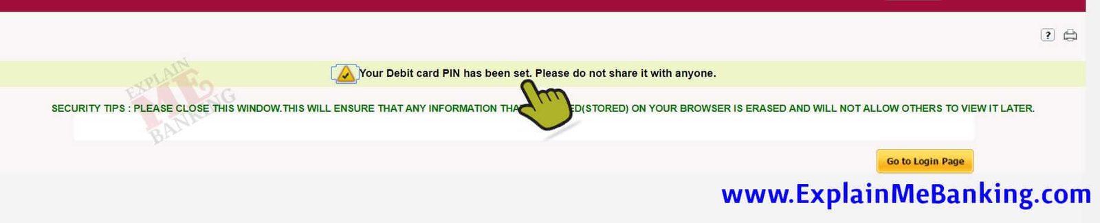 Forgot PNB Debit Card PIN Online